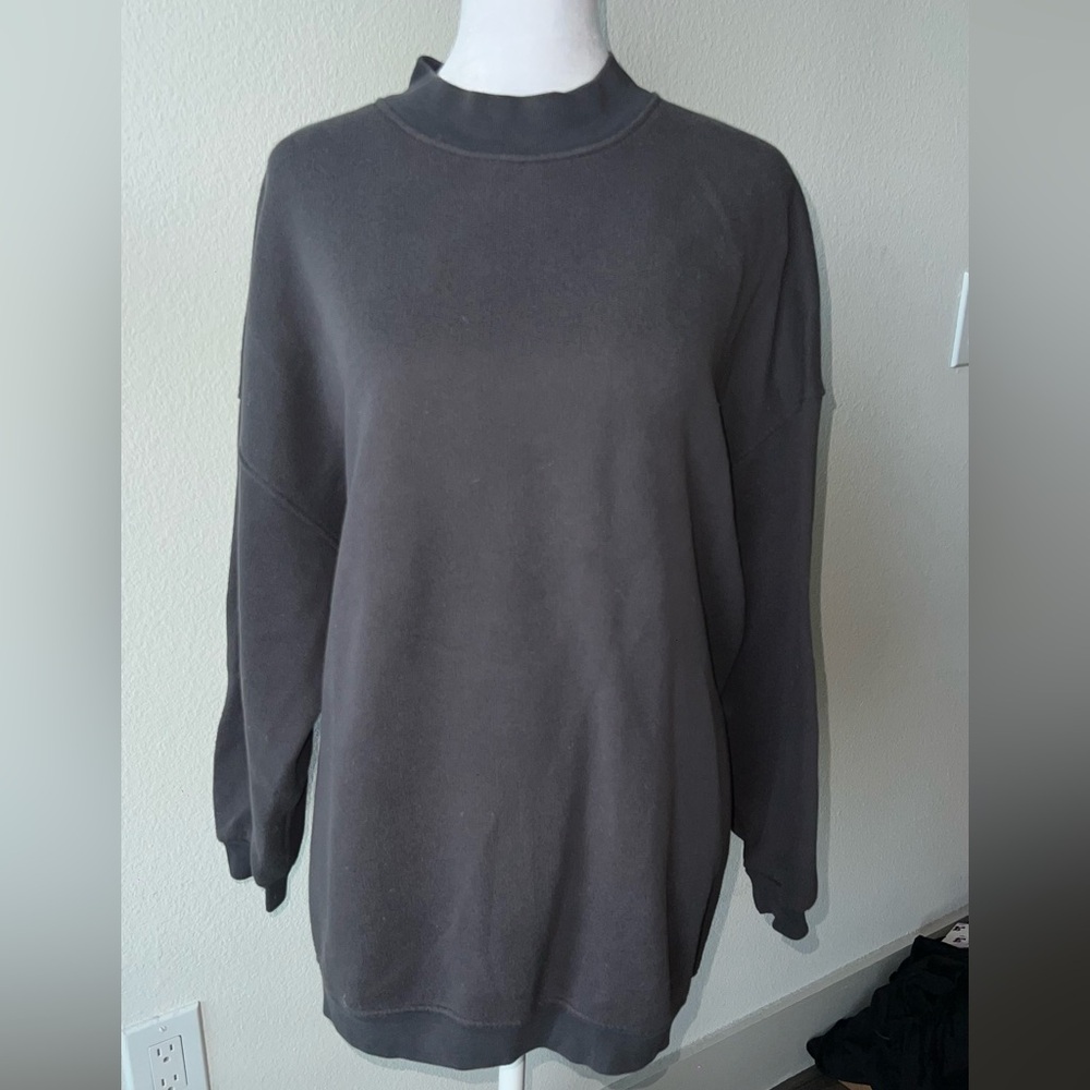 American Vintage XS/S Oversized blue/grey sweatshirt